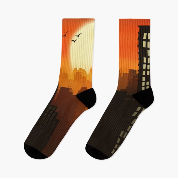 Item preview, Sunset City Skyline designed and sold by MaiZephyr.
