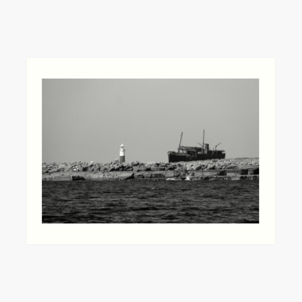 Plassy Shipwreck Art Print