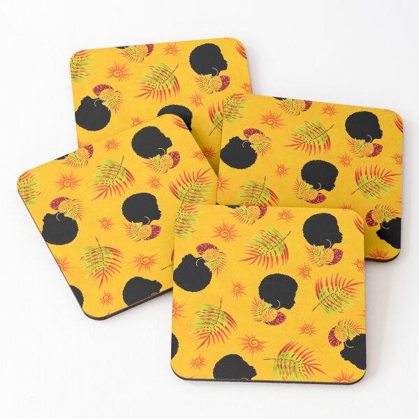 Item preview,  african women american girl flowers Black Girl Magic designed and sold by IriSev.