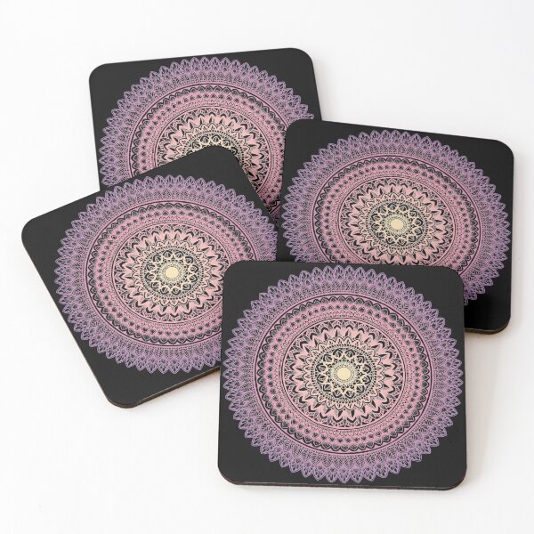 Item preview, Pink and purple mandala scrub designed and sold by Mandala & More.
