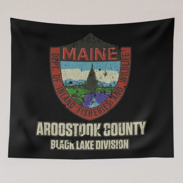 Item preview, Maine Fish & Game Aroostook County designed and sold by Cybertruck2024r.