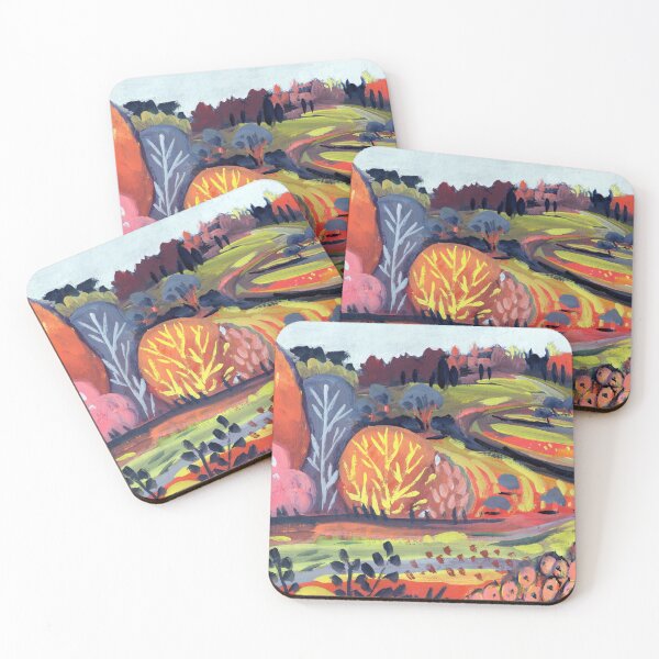 Item preview, Candy Hills - Abstract Landscape #5 designed and sold by ShaMiLaB.