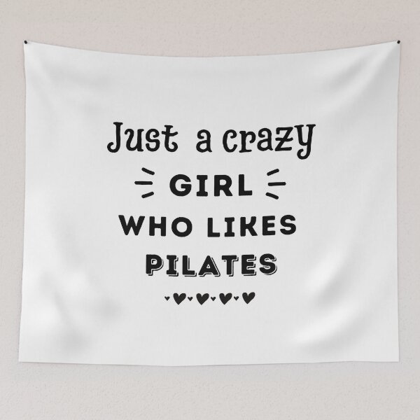 Item preview, Just a crazy girl who likes pilates designed and sold by TheGreenGoat.