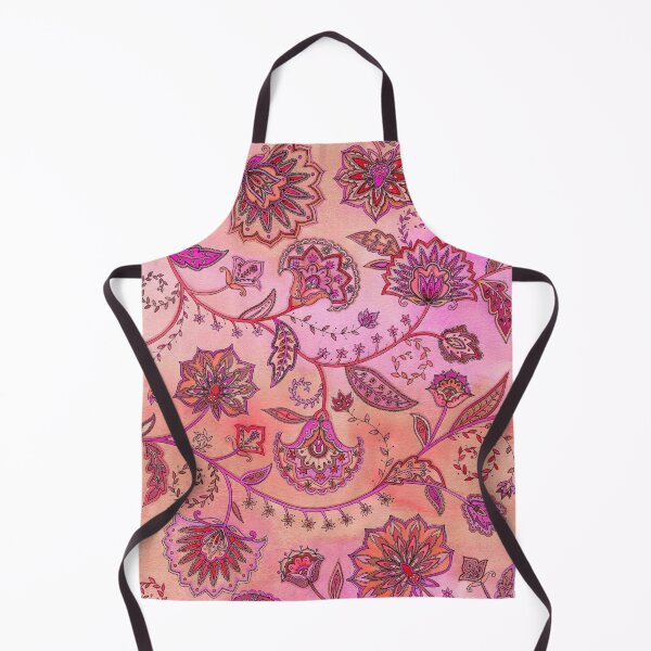 Item preview, Persian Flowers - Coral and Blush Variation designed and sold by SarahTravisArt.