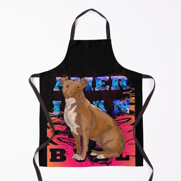 Item preview, american pit bull dog designed and sold by JAVALineArt.