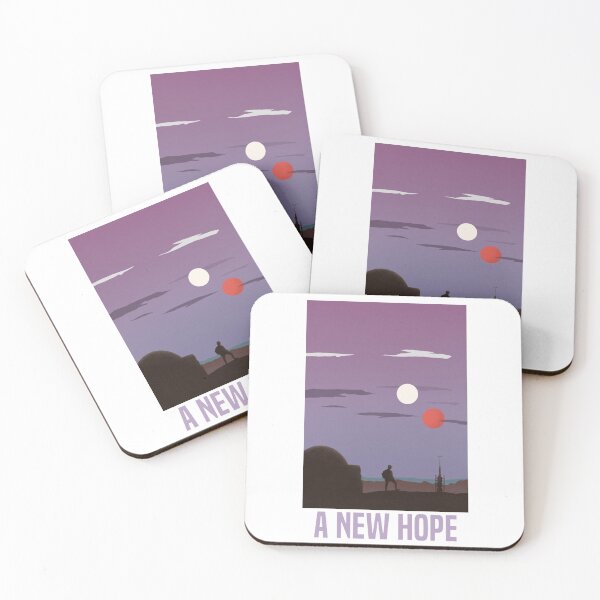 Artikelvorschau, A New Hope Minimalism Print  entworfen und verkauft von Kyber-Arts.
