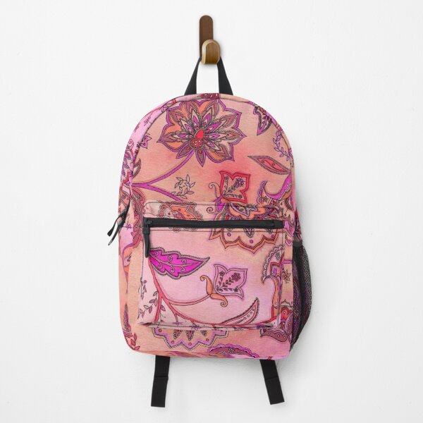 Item preview, Persian Flowers - Coral and Blush Variation designed and sold by SarahTravisArt.