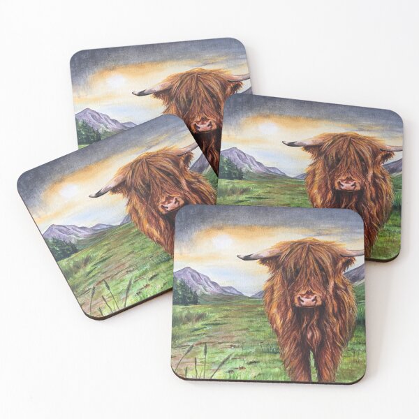 Item preview, Highland Cow ‘Bruce’ designed and sold by Anne Park.
