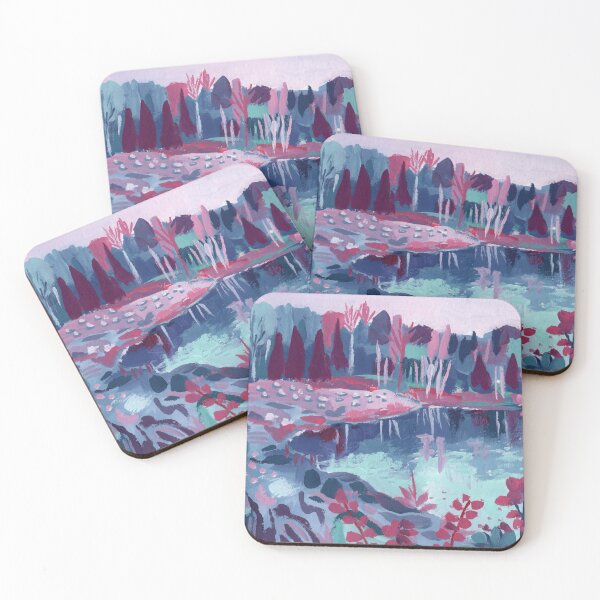 Item preview, Fairy Lake - Abstract Landscape #8 designed and sold by ShaMiLaB.