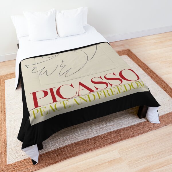 Peace Freedom Picasso bird Comforter