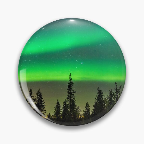 Item preview, sky full of northern lights leaves magnetic auroa designed and sold by ImRotem.