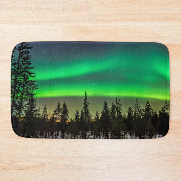 Item preview, sky full of northern lights leaves magnetic auroa designed and sold by ImRotem.
