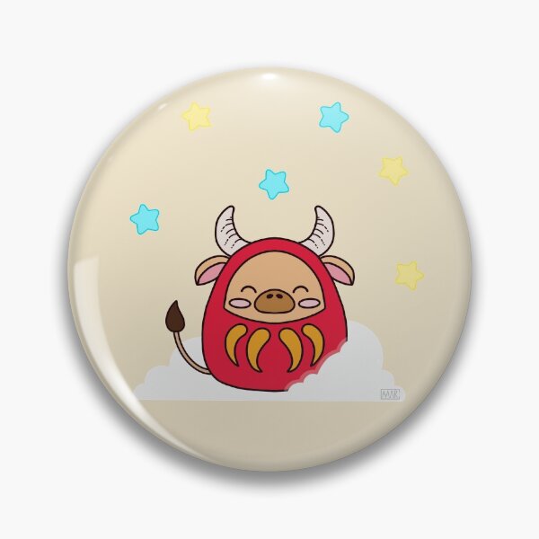 Item preview, Daruma ox designed and sold by Maria Antonieta Alcantara Arceo.