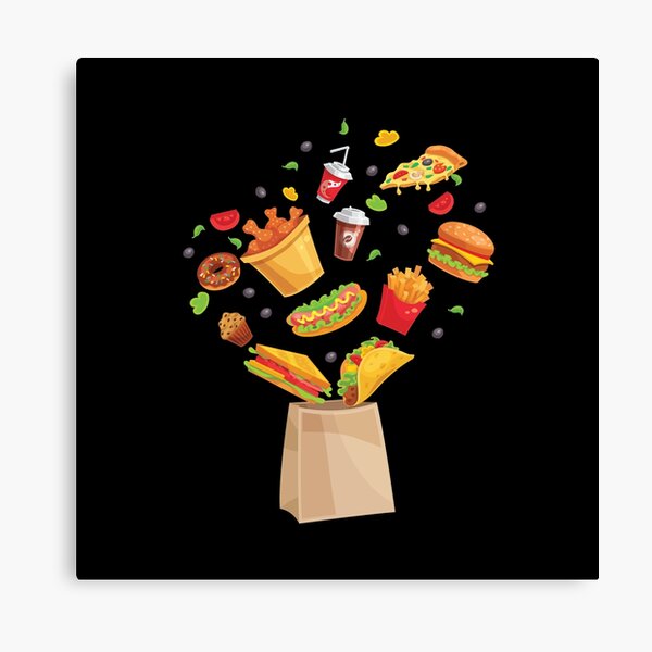 Item preview, fast food bag designed and sold by Bhupal.