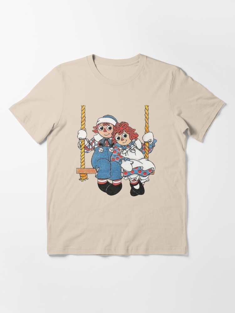 Raggedy ann and andy on a swing | Essential T-Shirt