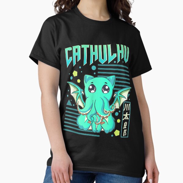 Item preview, Cathulhu Funny Cat Cthulhu Pun Kawaii Anime designed and sold by truongngocthi.