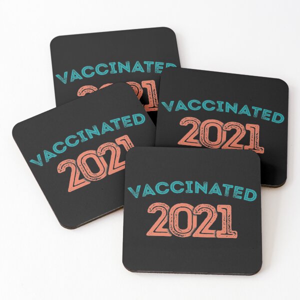 Item preview, Vaccinated 2021 designed and sold by csoDesign.