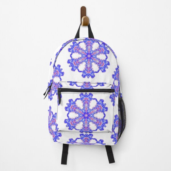 Item preview, Mandala snowflake blue and red designed and sold by Creativeart1974.