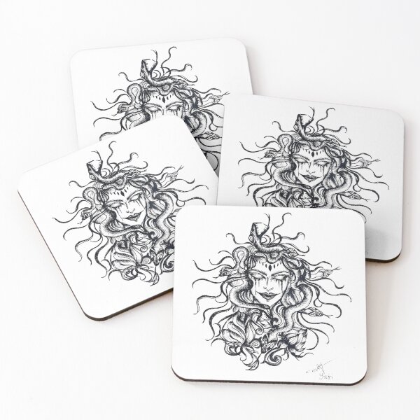 Item preview, medusa crying  designed and sold by Uyiart.