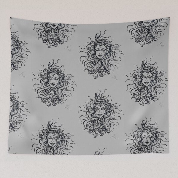 Item preview, medusa crying designed and sold by Uyiart.