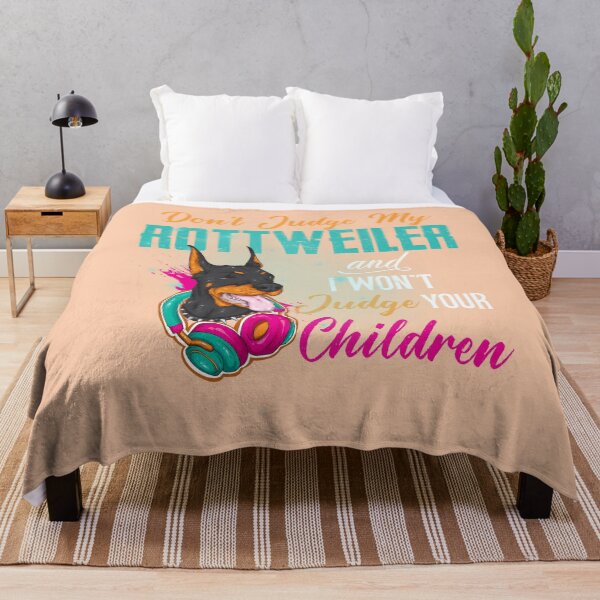 Item preview, Don't Judge my Rottweiler and i won't Judge your Children designed and sold by Bienle12.