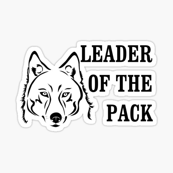 leader-of-the-pack-sticker-for-sale-by-giii-redbubble