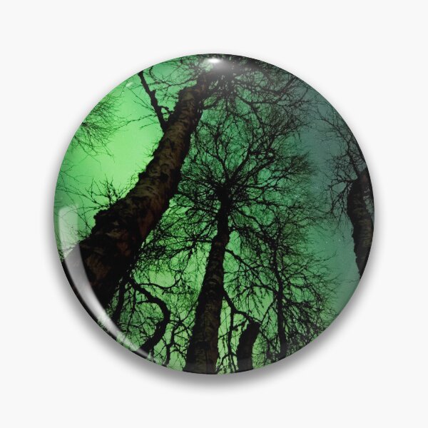 Item preview, magnetic forest with northern lights designed and sold by ImRotem.
