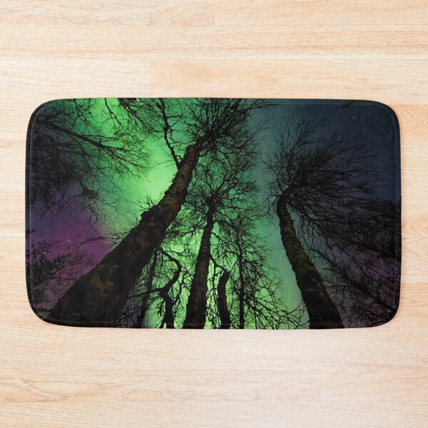 Item preview, magnetic forest with northern lights designed and sold by ImRotem.