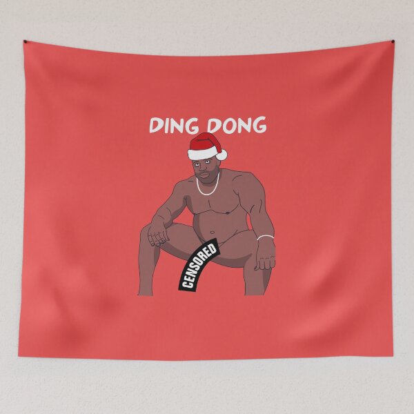 Item preview, Barry Wood Cartooned Christmas "Ding Dong" designed and sold by Alex3214.