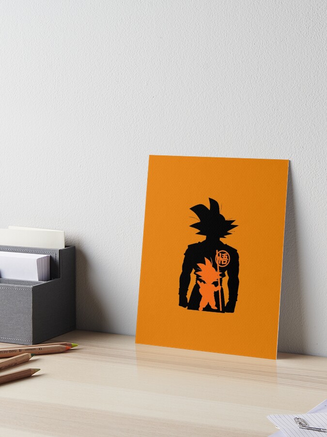 Goku and Gohan Manga Art Board Print for Sale by SenorFiredude