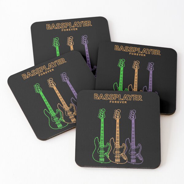 Item preview, Bassplayer Forever J-style Bass Guitar Outline designed and sold by nightsworthy.