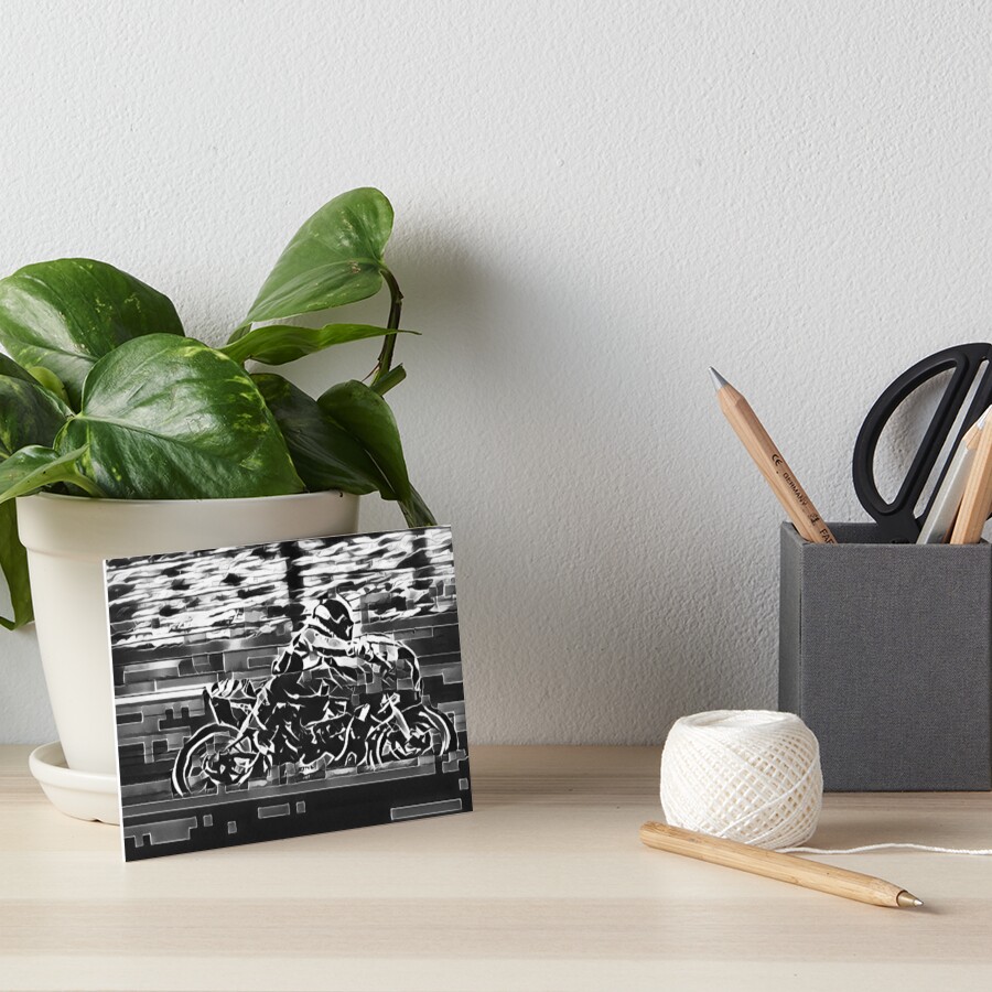 Item preview, Art Board Print designed and sold by Otto8nero2021.