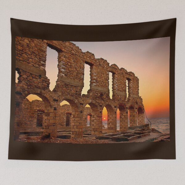 Item preview, Old tannery sunset designed and sold by Hercules Milas.