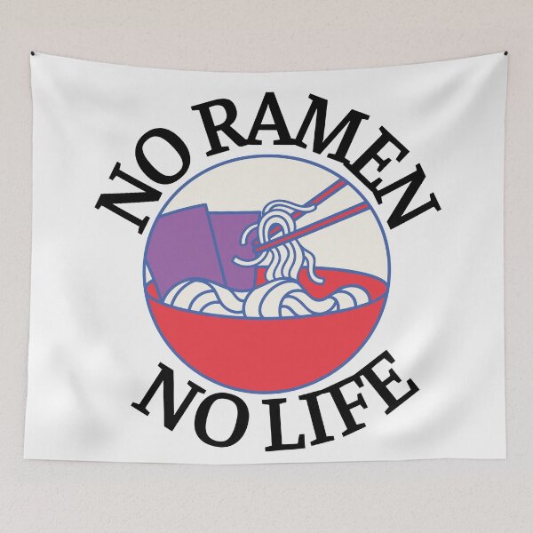 Item preview, No Ramen No Life designed and sold by dacdibac.