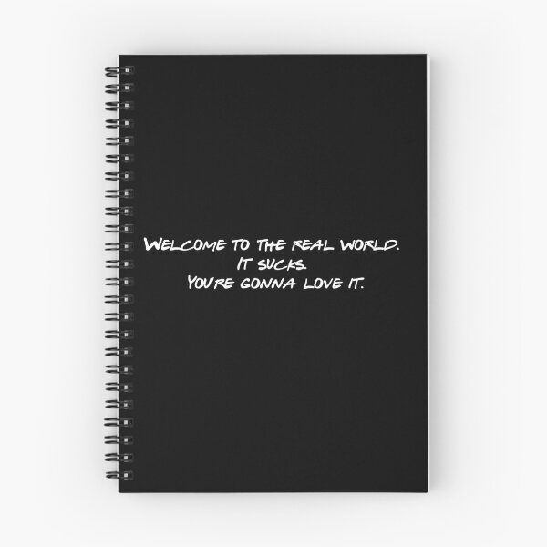 Item preview, Welcome to the real world. It sucks. You’re gonna love it. designed and sold by babidi90.