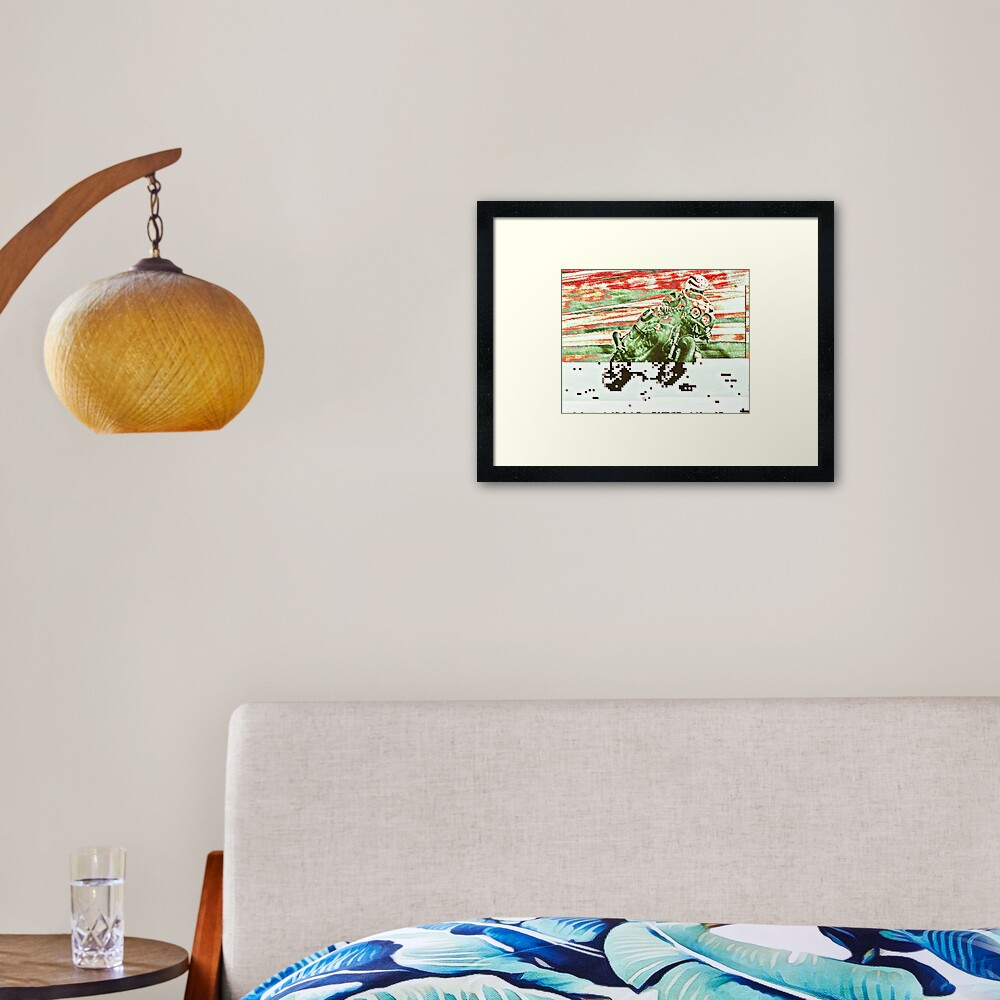 Item preview, Framed Art Print designed and sold by Otto8nero2021.