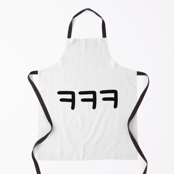 Item preview, ㅋㅋㅋ is "hahaha" korean style Laughter, hangul word goods designed and sold by jinyipapashop.
