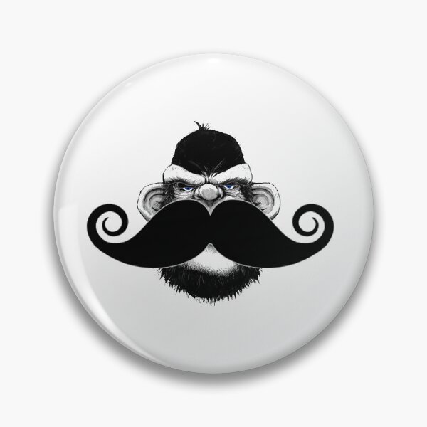 Item preview, Mr. mustache the monkey designed and sold by josephfanous.