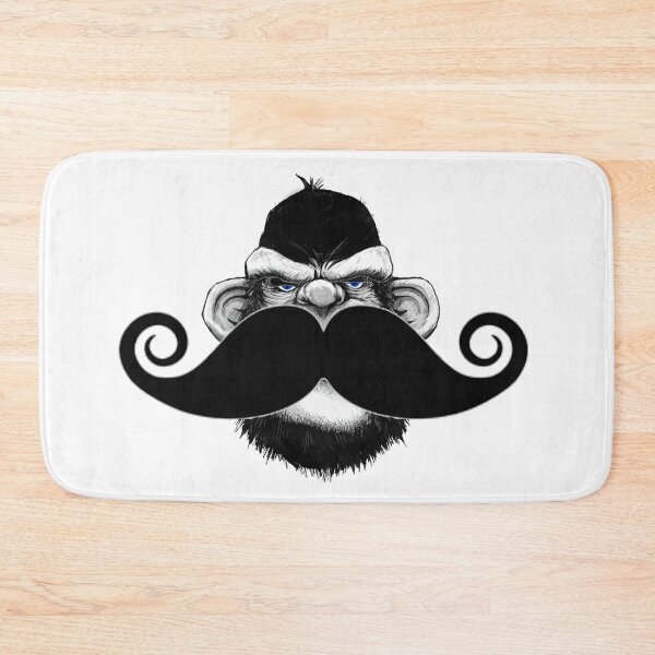 Item preview, Mr. mustache the monkey designed and sold by josephfanous.