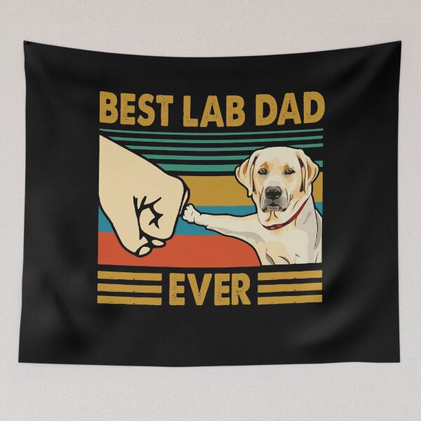 Item preview, Best Lab Dad Ever Funny Labrador Owner, designed and sold by honeyandcotton.