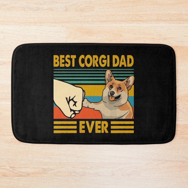 Item preview, Best Corgi Dad Ever Funny Corgi Owner designed and sold by honeyandcotton.