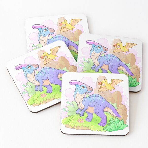 Item preview, cute dinosaur parasaurolophus designed and sold by YMFargon.