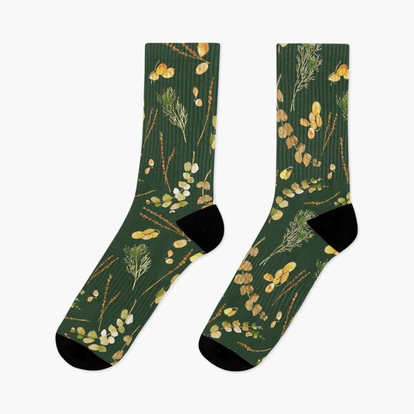 Item preview, Thistle and Herbs - Green designed and sold by ilinca maican.
