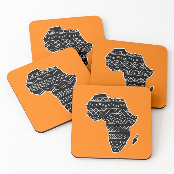 Item preview, World Map Africa Continent Afrique designed and sold by GBDesigner.