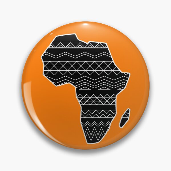 Item preview, World Map Africa Continent Afrique designed and sold by GBDesigner.