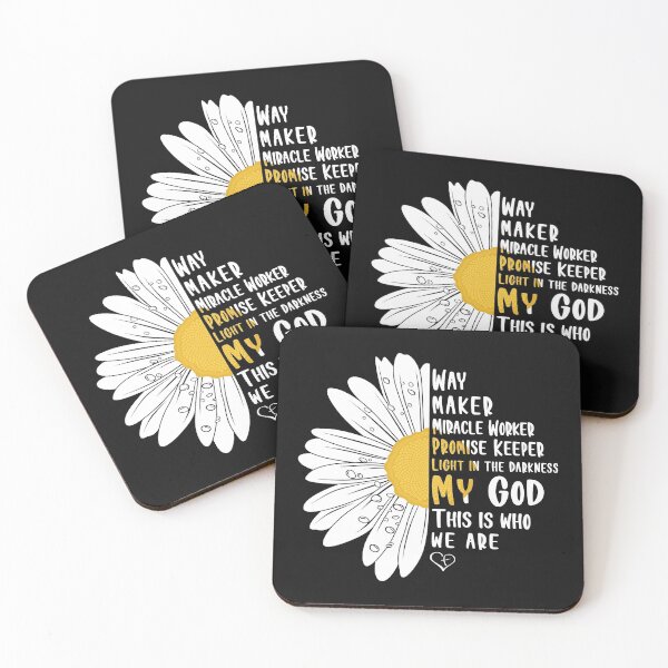 Item preview, Way Maker Miracle Worker Promise Keeper Light in the darkness My God That is Who We Are Isaiah 43:18-19 faith spiritual belief designed and sold by honeyandcotton.