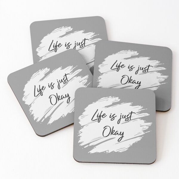 Item preview, Life is Okay designed and sold by designbyjodyb.
