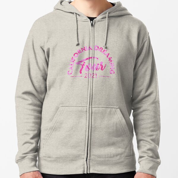 California Dreaming Tour 2021 Zipped Hoodie