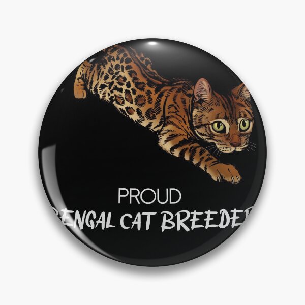 Item preview, Proud Bengal Cat Breeder designed and sold by Petcetera.