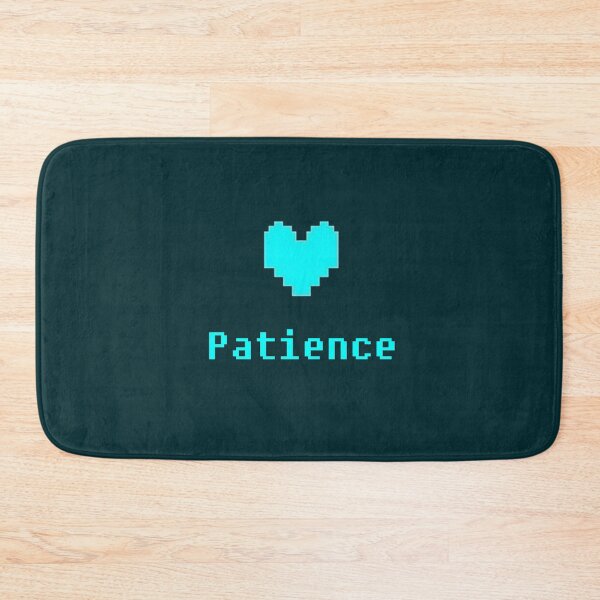 Item preview, Undertale Cyan Soul, Patience designed and sold by WytNyt.